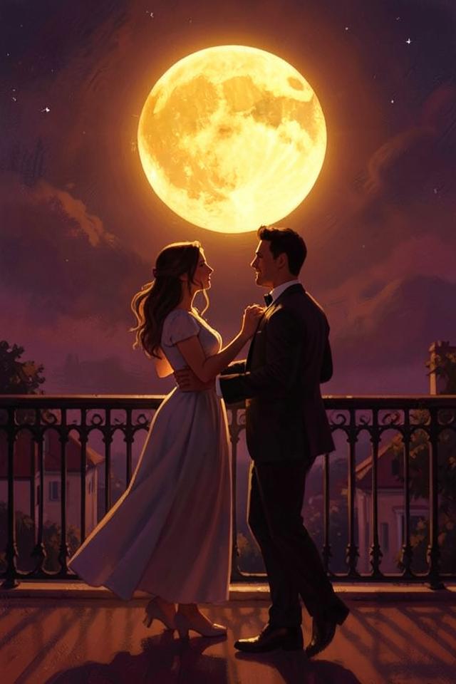 Capa do livro Uma Paixão Sob a Luz da Lua