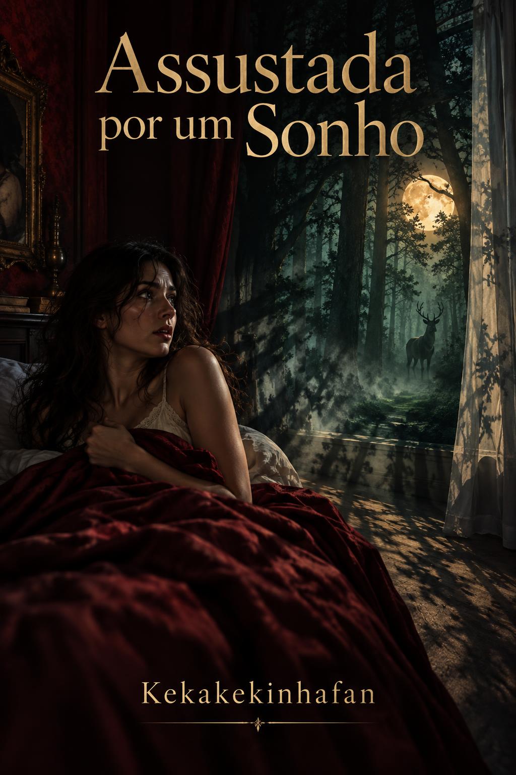 Capa do livro Assustada por um Sonho