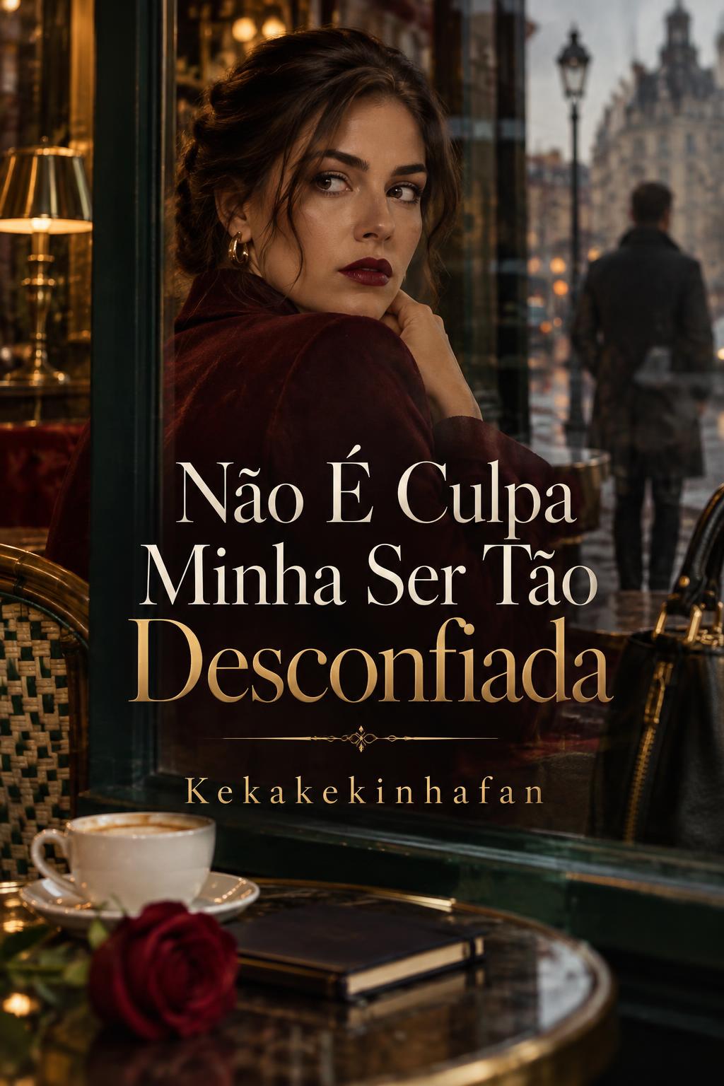 Capa do livro Não É Culpa Minha Ser Tão Desconfiada