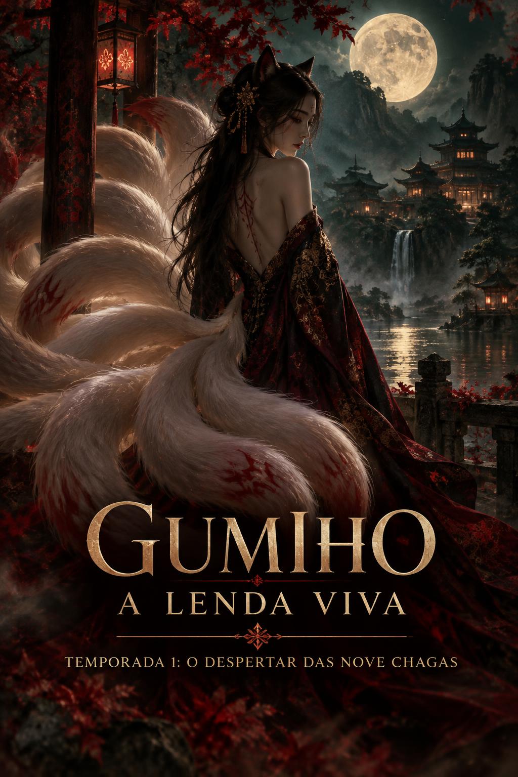 Capa do livro Gumiho: A Lenda Viva