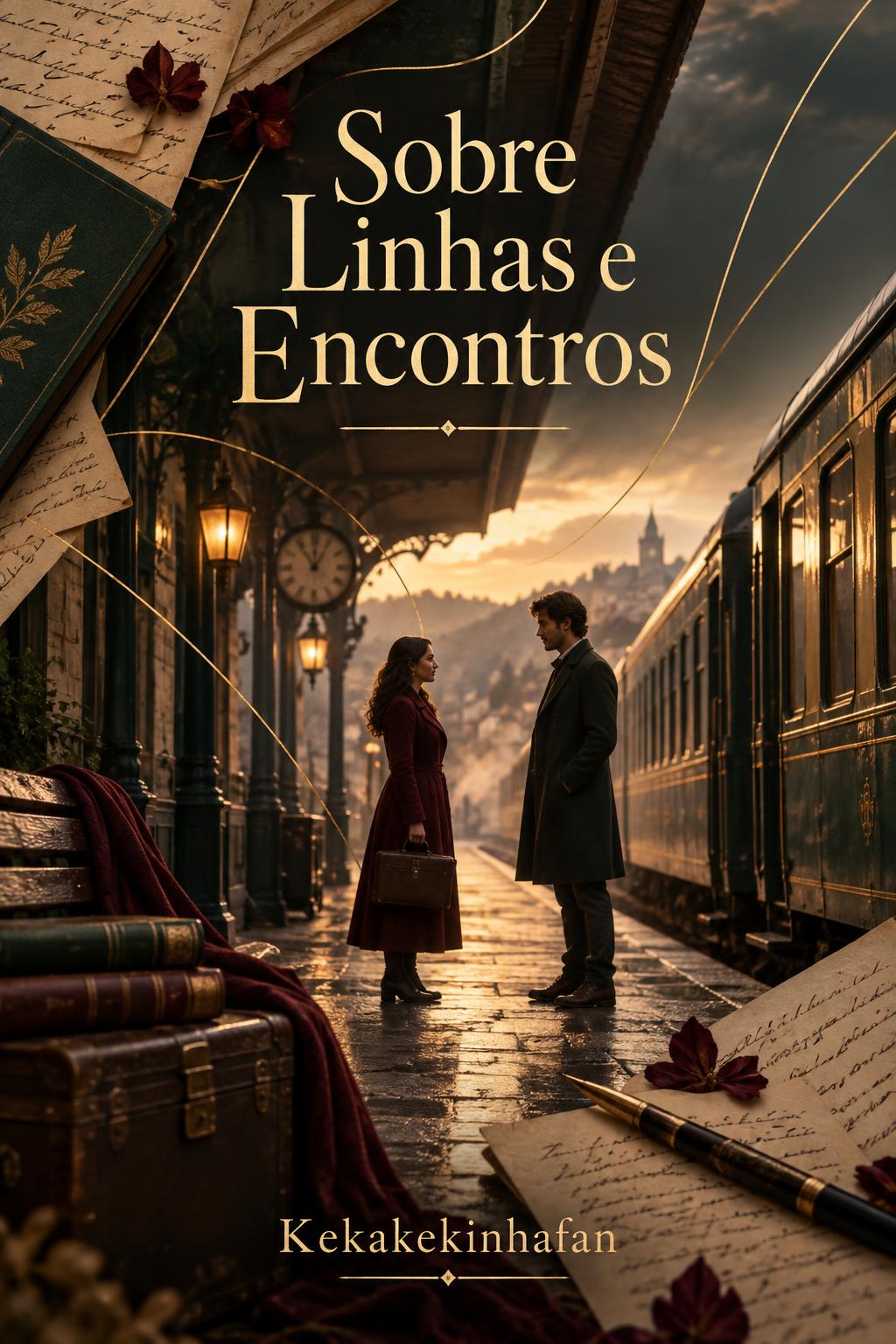 Capa do livro Sobre Linhas e Encontros