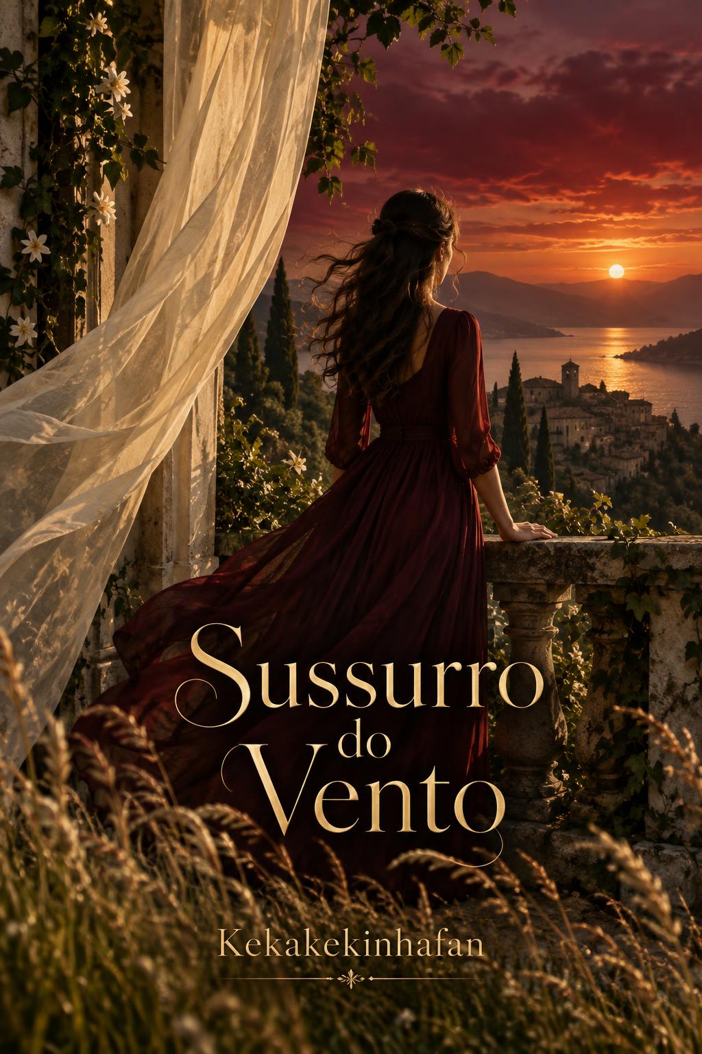 Capa do livro Sussurro do Vento